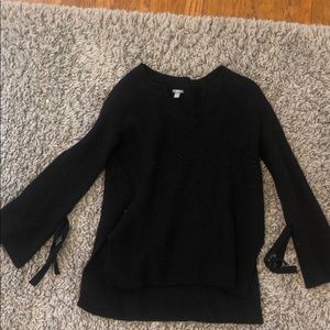 Black American eagle sweater